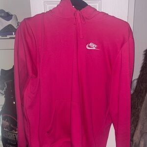 Nike Fuchsia Pullover Hoodie